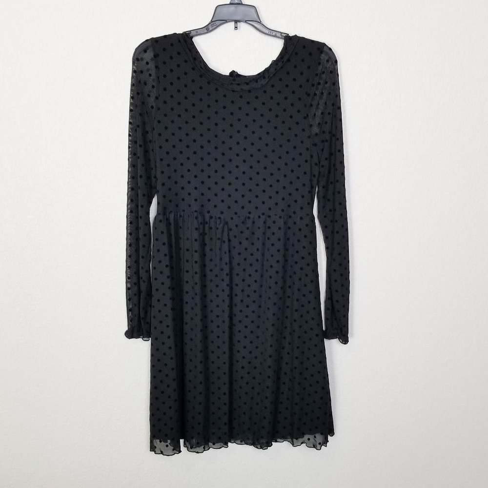 American Rag Junior Dot Burnout Dress - XL